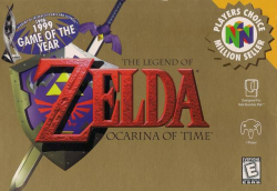 Legend Of Zelda, The: The Ocarina Of Time (Grey Cart)